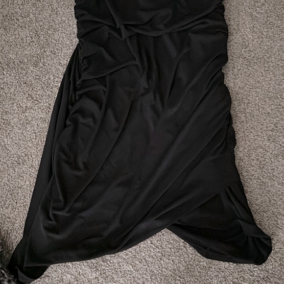 NWT Nordstroms Leith Ruched Side Button Body-Con Dress - Picture 8 of 12